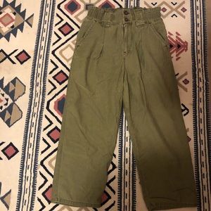 Free People Pants Green Size 10